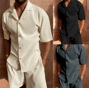 AetherFit - Tweedelige Casual Mannen Set