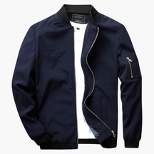 Moderne Luxe Bomberjack Voor Heren | Verfijnde Stijl