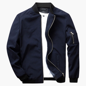Moderne Luxe Bomberjack Voor Heren | Verfijnde Stijl