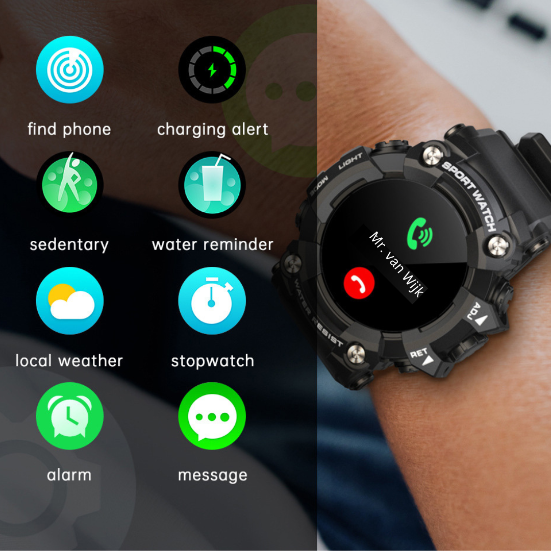 EliteTime - De Ultieme Smartwatch voor Veerkracht en Prestaties