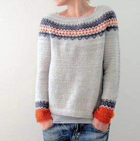 Pullover Regular Fit Retrolook voor Dames | Vintage en Casual | Zacht en Comfortabel