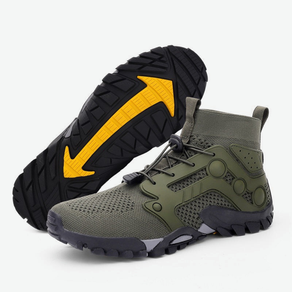 TrailForce - Heren Outdoor Sneakers met Antislip Zool en Ademend Design