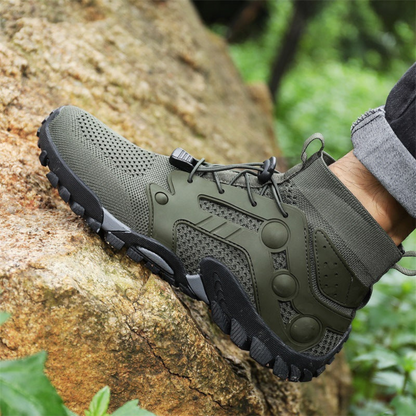 TrailForce - Heren Outdoor Sneakers met Antislip Zool en Ademend Design