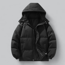Heren Comfortabele Lichte Gewatteerde Winterjas met Capuchon | Warme Puffer Jas voor de Winter