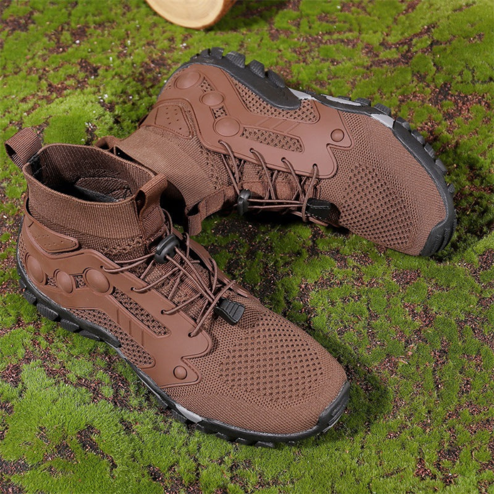 TrailForce - Heren Outdoor Sneakers met Antislip Zool en Ademend Design