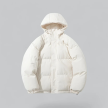 Dames Gewatteerde Dikke Puffer Jas met Capuchon | Warme Winterjas