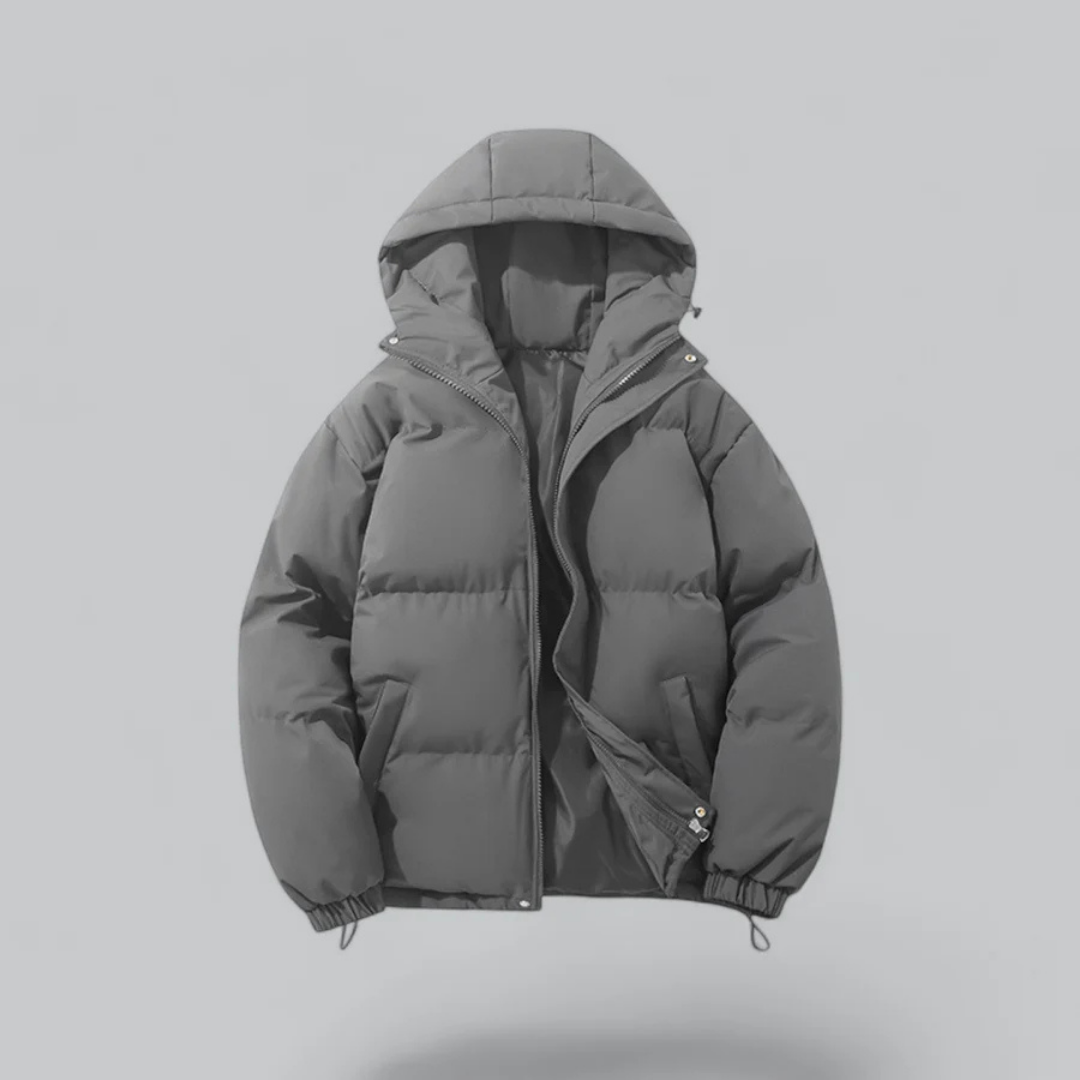 Dames Gewatteerde Dikke Puffer Jas met Capuchon | Warme Winterjas