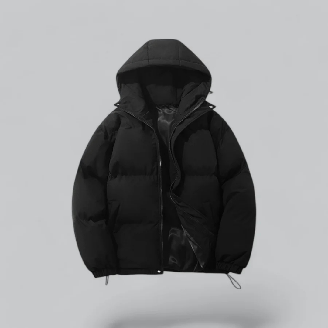 Dames Gewatteerde Dikke Puffer Jas met Capuchon | Warme Winterjas