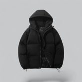 Dames Gewatteerde Dikke Puffer Jas met Capuchon | Warme Winterjas