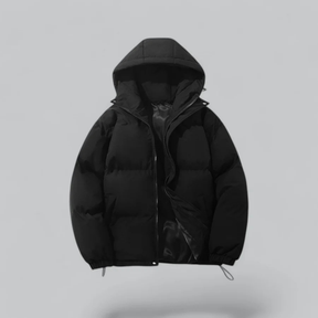 Dames Gewatteerde Dikke Puffer Jas met Capuchon | Warme Winterjas