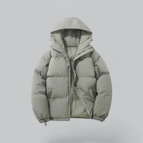 Dames Gewatteerde Dikke Puffer Jas met Capuchon | Warme Winterjas
