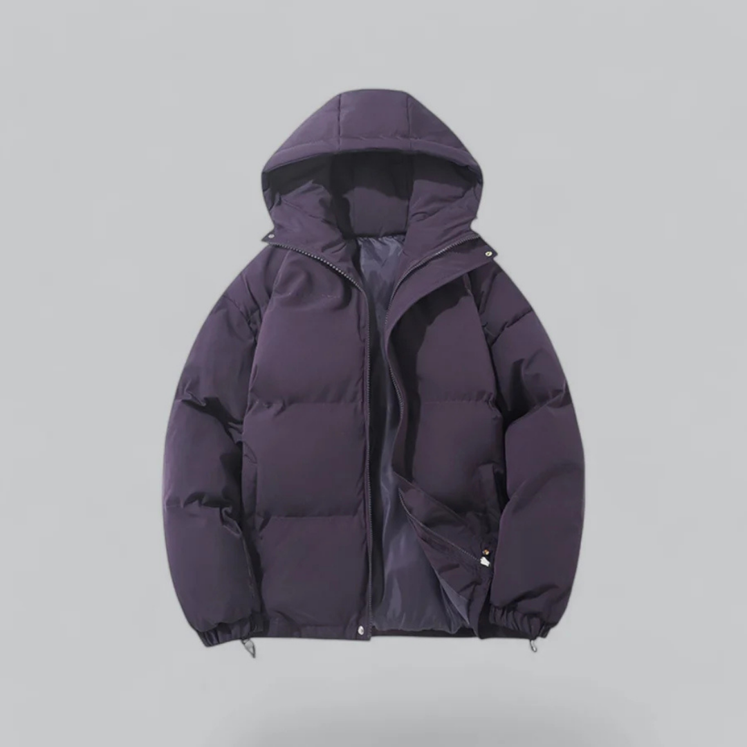 Dames Gewatteerde Dikke Puffer Jas met Capuchon | Warme Winterjas