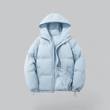 Dames Gewatteerde Dikke Puffer Jas met Capuchon | Warme Winterjas
