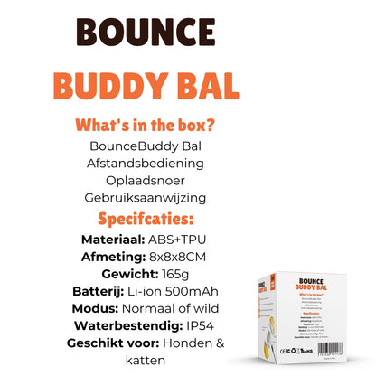 BuddyBall - Slimme interactieve hondenbal