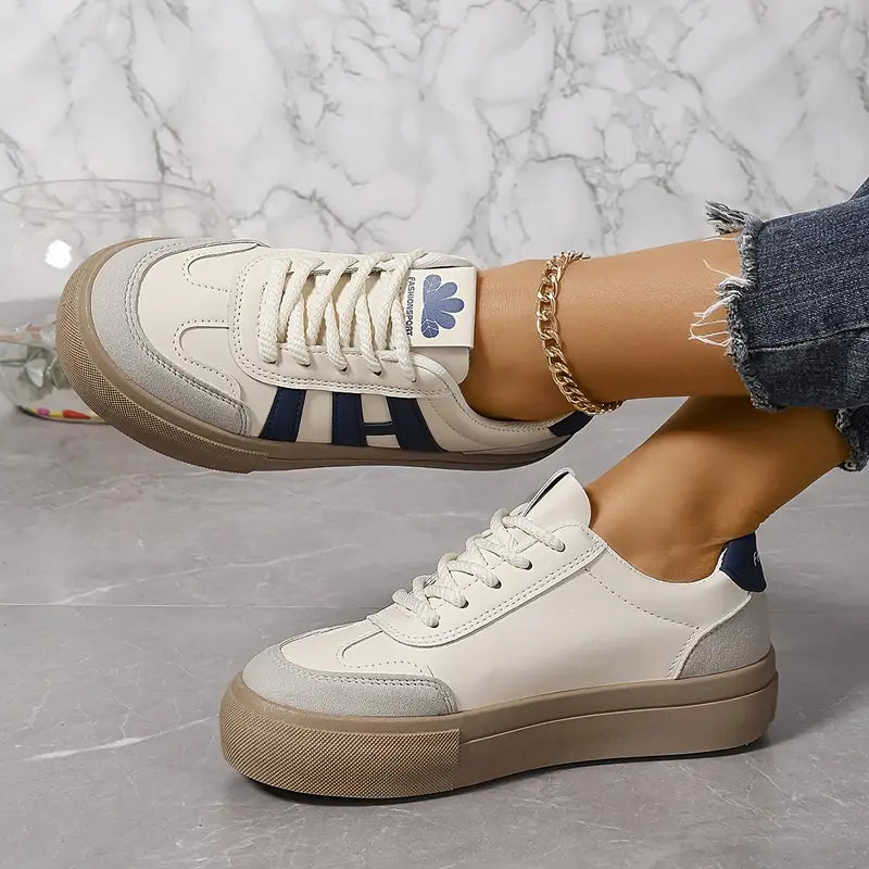 Ava - Stijlvolle Modieuze Sneakers met Chunky Zool