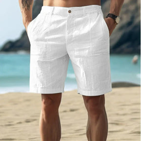 Matéo - Lichte Linnen Short, Ademend en Elegant voor de Zomer