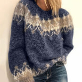 Dames Gezellige Gebreide Wintertrui | Scandinavische Elegant