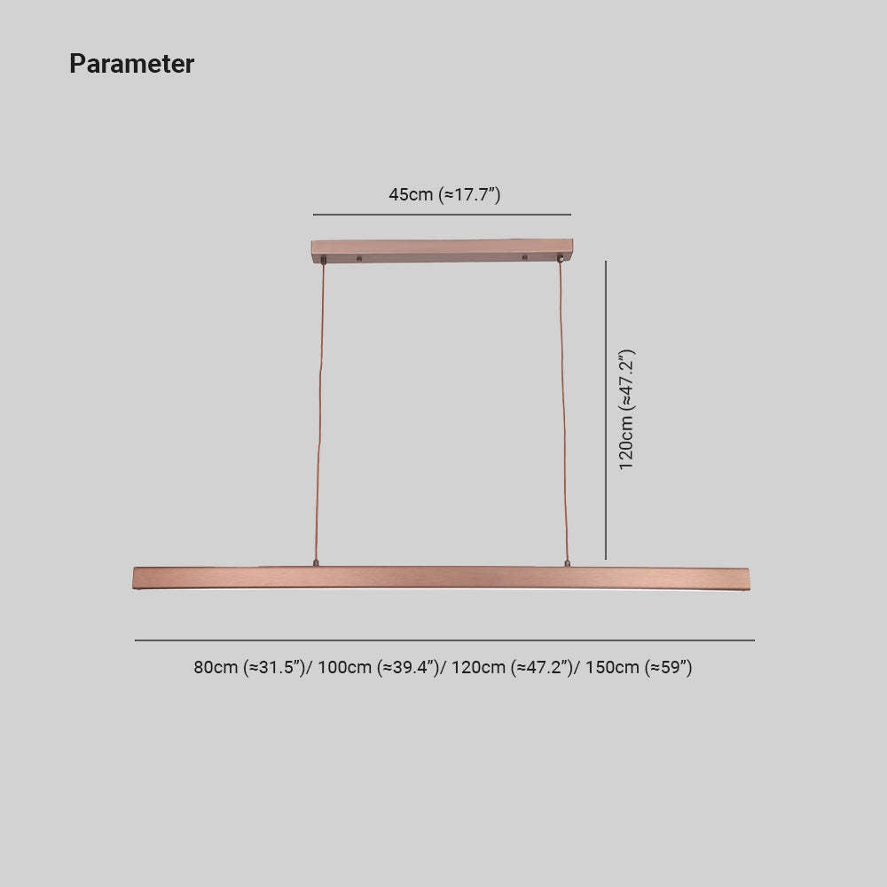 LineaLux - Strakke Hanglamp met Modern Design voor Eetkamer