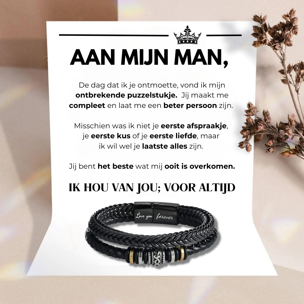 Bracelet - Ik hou van je voor altijd