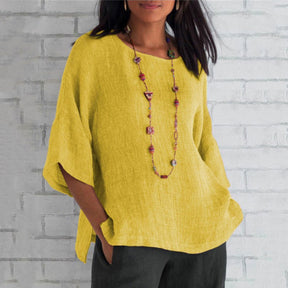 Sofia – Casual Linnen Blouse, Licht en Elegant