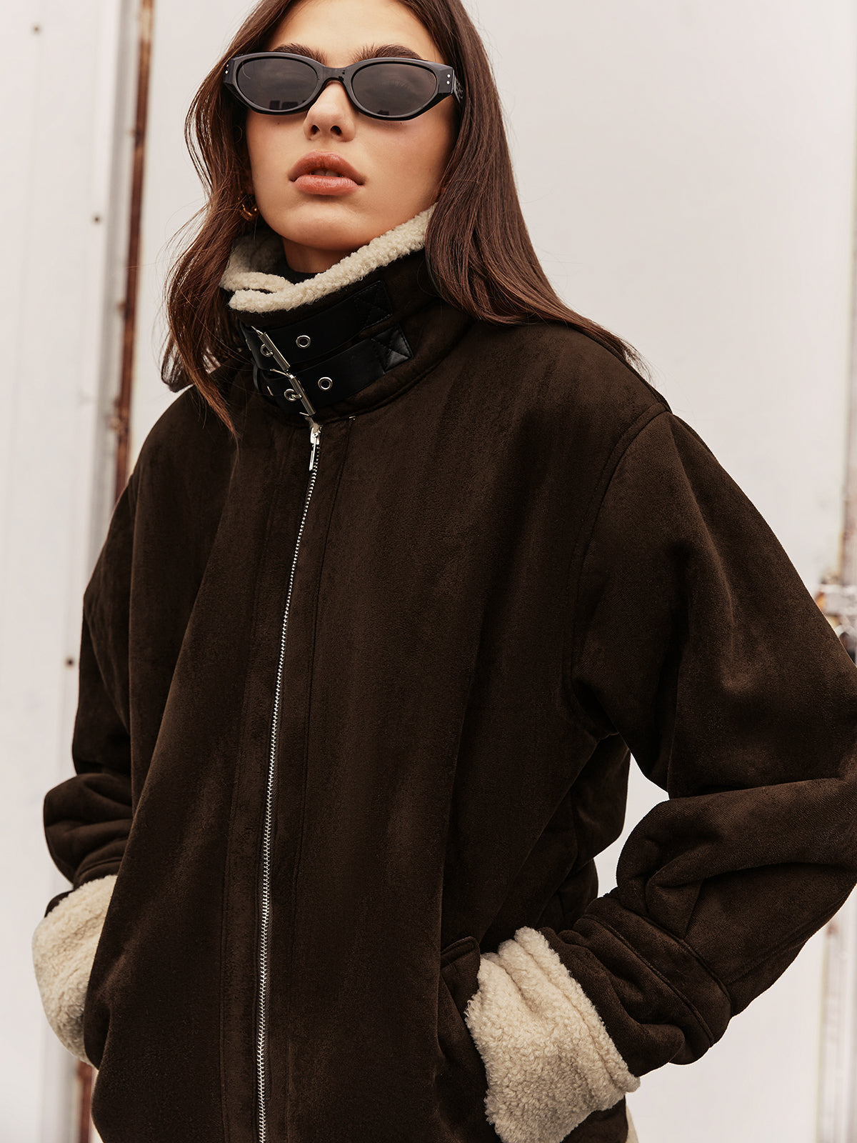 Dames Vintage Lange Mouw Winterjas | Tijdloos & Stijlvol
