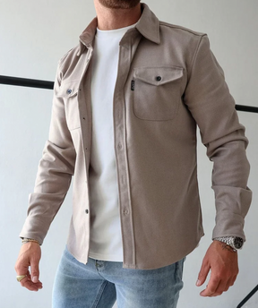 Arman - Heren Casual Knopen Shirt met Lange Mouwen