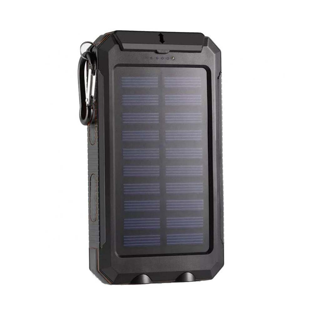 SolarBoost - Krachtige Zonne-powerbank met USB-poorten en LED-indicator