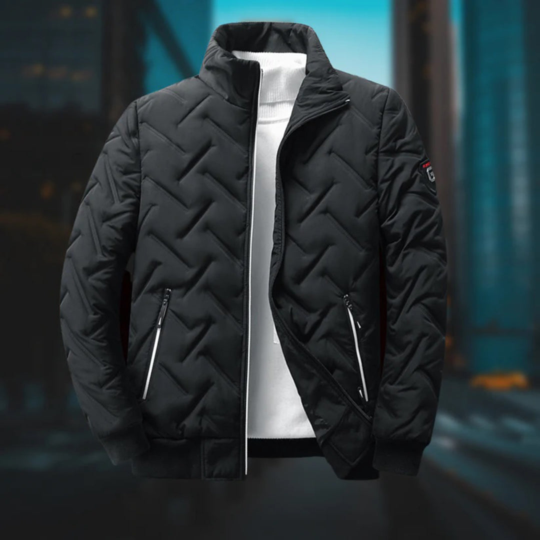 Herenjas Regular Fit Winddicht voor Mannen | Modieuze Buitenstijl | Comfortabel en Ademend