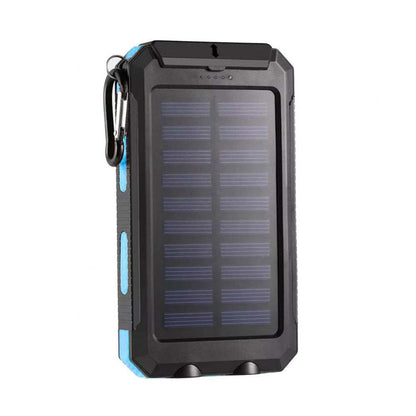 SolarBoost - Krachtige Zonne-powerbank met USB-poorten en LED-indicator