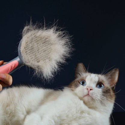 FurEase - Zelfreinigende Kattenborstel voor Glanzende Vacht