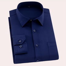 Thomas – Klassiek Heren Overhemd met Lange Mouwen en Slim Fit Pasvorm