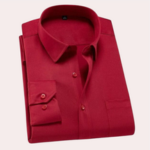 Thomas – Klassiek Heren Overhemd met Lange Mouwen en Slim Fit Pasvorm