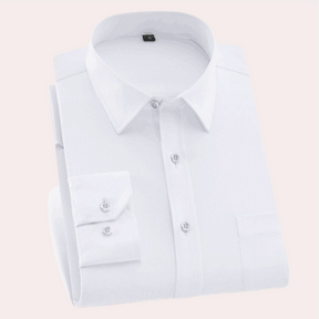 Thomas – Klassiek Heren Overhemd met Lange Mouwen en Slim Fit Pasvorm