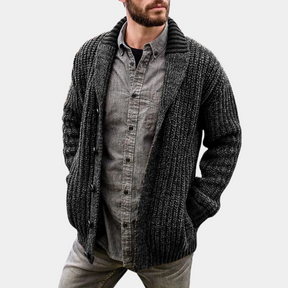 Matteo - Comfortabel Heren Vest met Rustieke Breipatronen