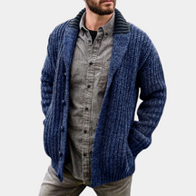 Matteo - Comfortabel Heren Vest met Rustieke Breipatronen