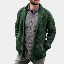 Matteo - Comfortabel Heren Vest met Rustieke Breipatronen