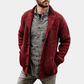 Matteo - Comfortabel Heren Vest met Rustieke Breipatronen
