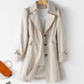 Olivia - Dames Trenchcoat met Klassiek Design