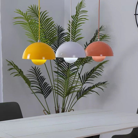 VibrantDome - Artistieke Design Lampen met Kleurrijke Accenten