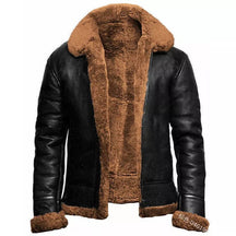 Heren Klassieke Aviator Jas | Warme Voering