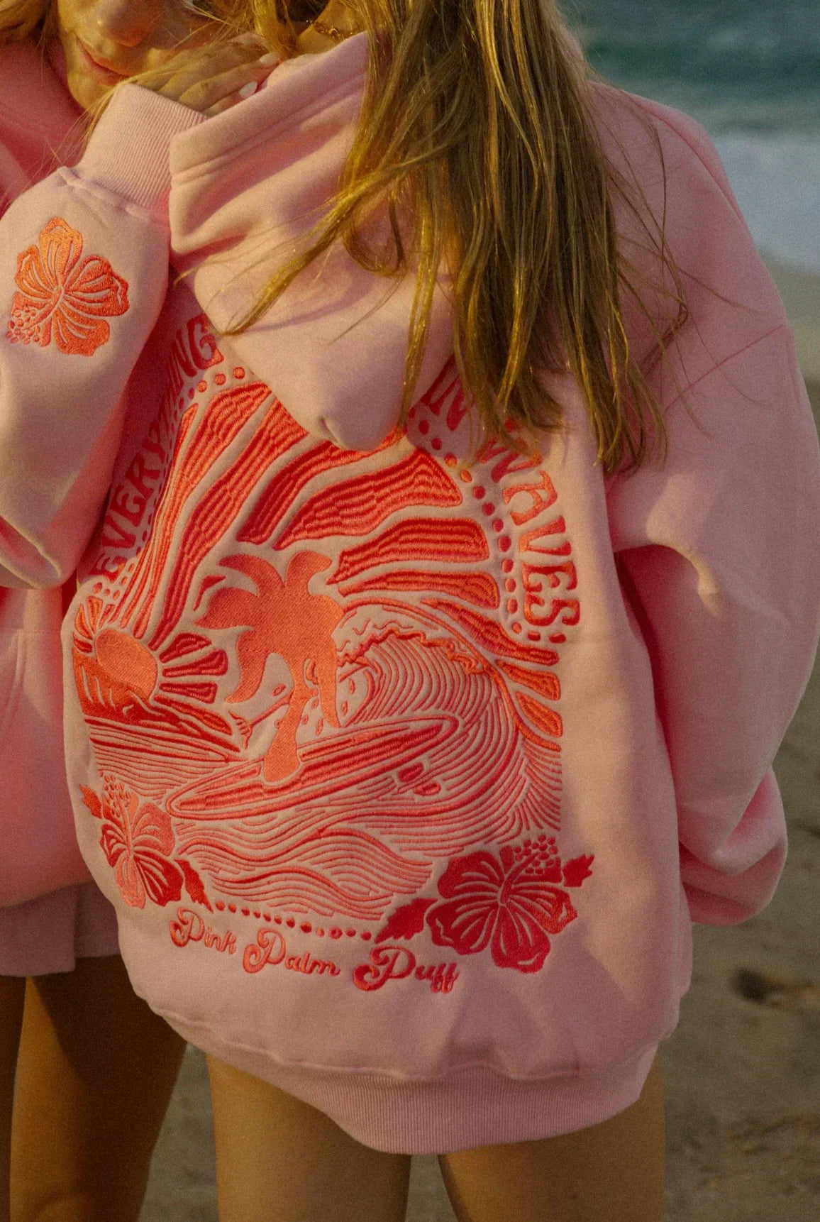 SummerVibes - Zachte Hoodie met Trendy Print voor Dames