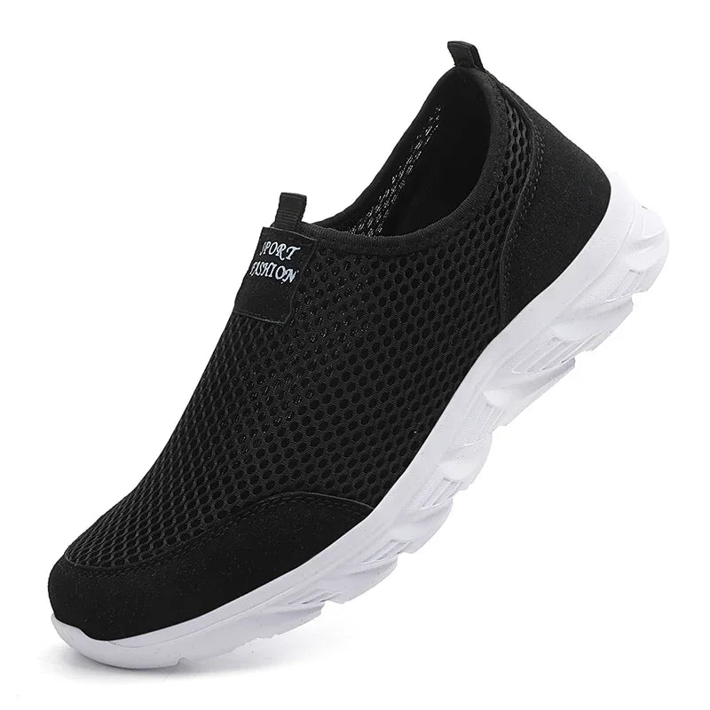 Heren Slip-On Hardloopschoenen | Ademend Mesh Lichte EVA Zool