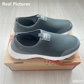 Heren Slip-On Hardloopschoenen | Ademend Mesh Lichte EVA Zool
