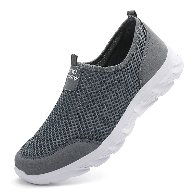 Heren Slip-On Hardloopschoenen | Ademend Mesh Lichte EVA Zool