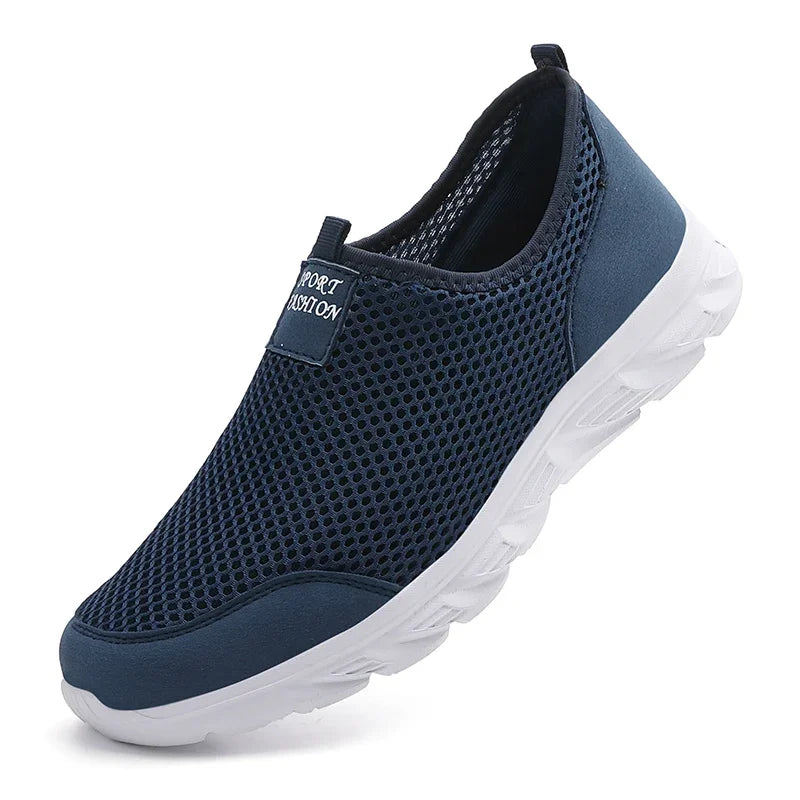 Heren Slip-On Hardloopschoenen | Ademend Mesh Lichte EVA Zool