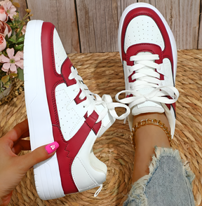 ColorWave - Trendy Sneakers met Verhoogd Comfort en Kleuraccenten