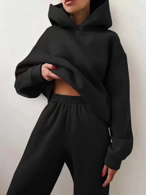Dames Loungewear Hoodie Jogging Set | Comfort & Stijl