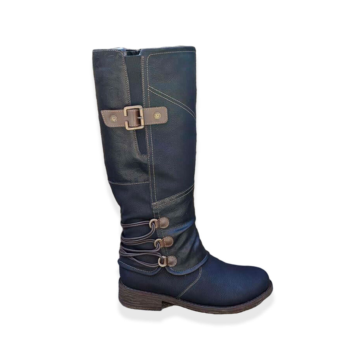 BuckleBoot - Comfortabele Outdoor Laarzen met Stevige Zool