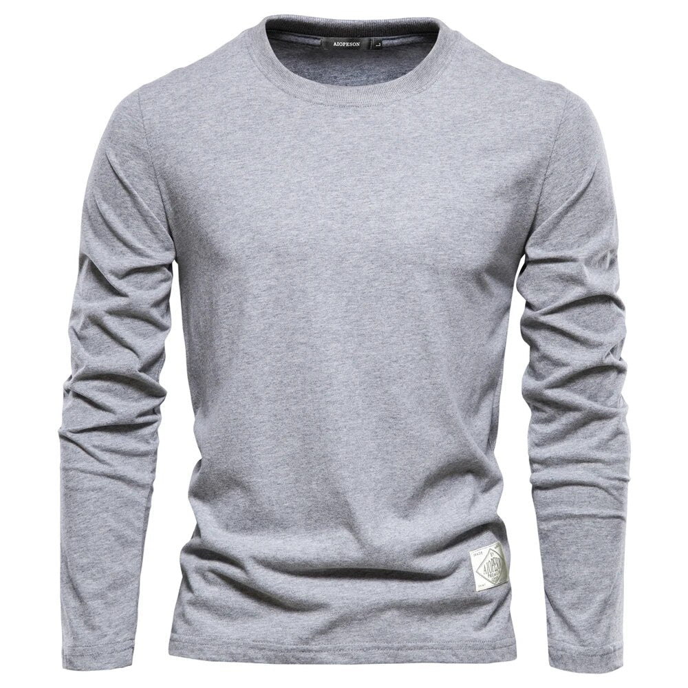 ComfortFit - Stretch T-Shirt met Lange Mouwen en Ademend Materiaal