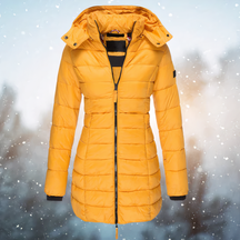 Dames Lange Pufferjas met Capuchon | Warme & Stijlvolle Winterjas